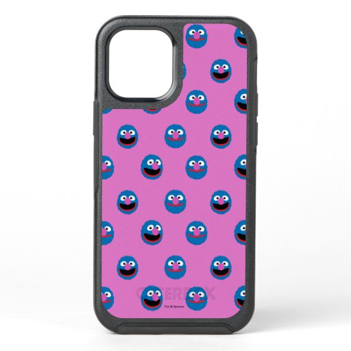 Pink Grover Face Pattern OtterBox Symmetry iPhone 12 Case