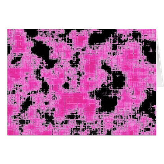 Pink Grunge Cards (Front Horizontal)
