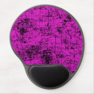 Pink Grunge Gel Mouse Pad