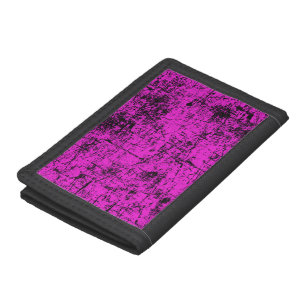Pink Grunge Tri-fold Wallet