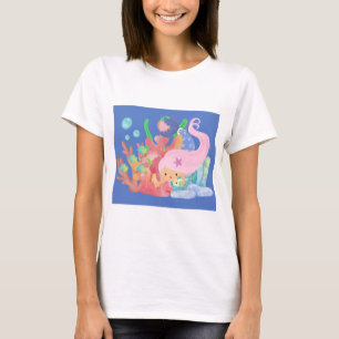 PINK HAIR MERMAID T-Shirt