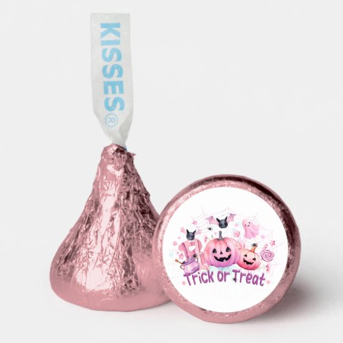 Pink Halloween Hersheys Kisses
