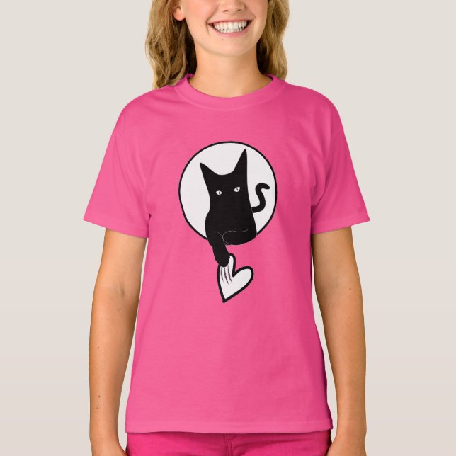 Pink Halloween Kids T-Shirt (Front)