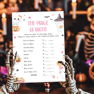 Pink Halloween Little Boo The Price is Right Game