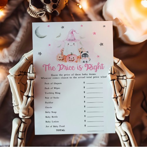 Pink Halloween Little Boo The Price Is Right Game