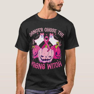 Pink Halloween Wife Women Pink Breast Cancer is T-Shirt