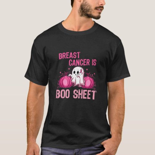 Pink Halloween Wife Women Pink Breast Cancer ist B T_Shirt