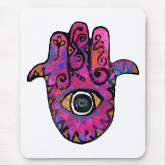 **PINK HAMSA** MOUSE PAD