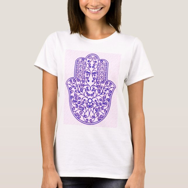 pink*hand  hamsa T-Shirt (Front)
