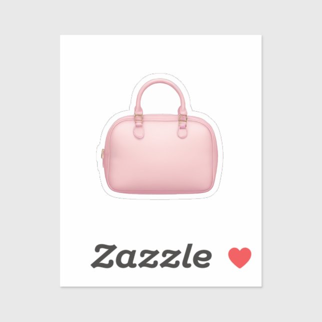 Pink Handbag Emoji  Sticker (Sheet)