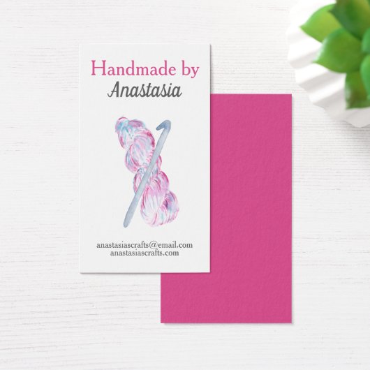 Pink Handmade Crochet Craft (Desk)