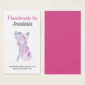 Pink Handmade Crochet Craft (Front & Back)