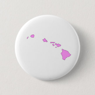 pink hawaiian island button