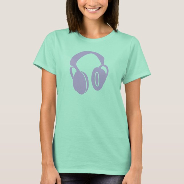 Pink Headphone Top (Front)