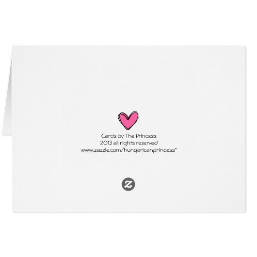 Pink Heart (Back Horizontal)