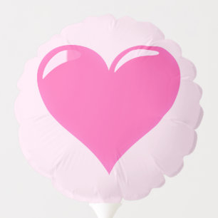 Pink Heart Balloon - Love