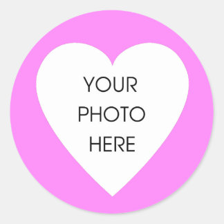 Pink Heart Border Stickers