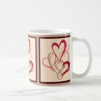 Pink Heart Bouquet Valentine’s Day Mug