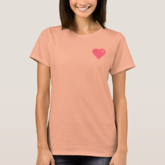 Pink Heart Breast Cancer Awareness Jacket T-Shirt