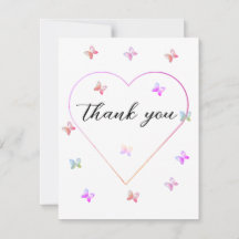 Pink Heart Butterfly girl baby shower
