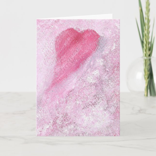 Pink Heart Card C30 (Front)