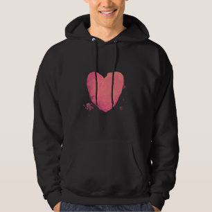 Pink Heart Hoodie