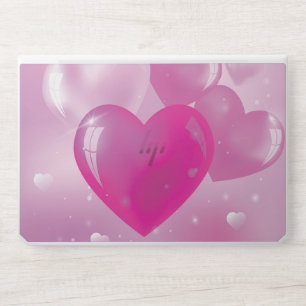 Pink heart HP EliteBook 1050 G1 Laptop Skin