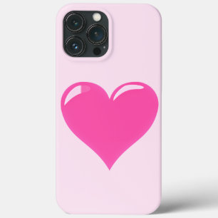 Pink Heart Love iPhone 13 Pro Max Case