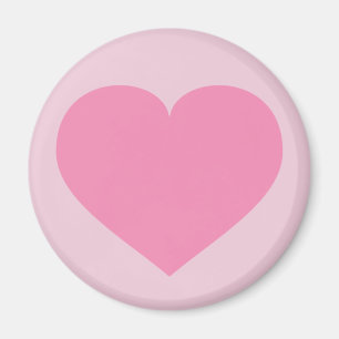 Pink heart magnet