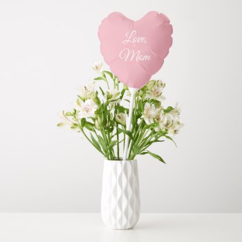 Pink Heart Message Balloon by DizzyDebbie at Zazzle