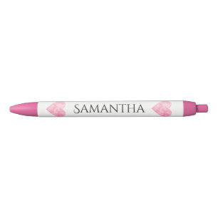 Pink Heart Pen, Customized Pen