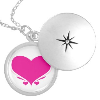 Pink Heart pendant