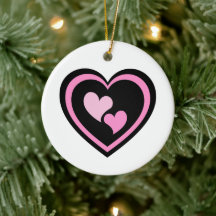 Pink Heart Sticker.