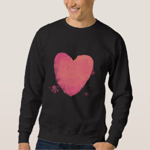 Pink Heart Sweatshirt