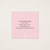 Pink Heart Thank You For Order Your Logo (Back)