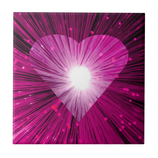 Pink Heart tile (Front)