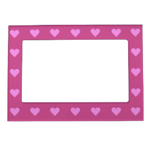 Pink Heart Valentine custom picture frame