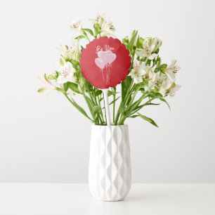 Pink Hearts Balloon