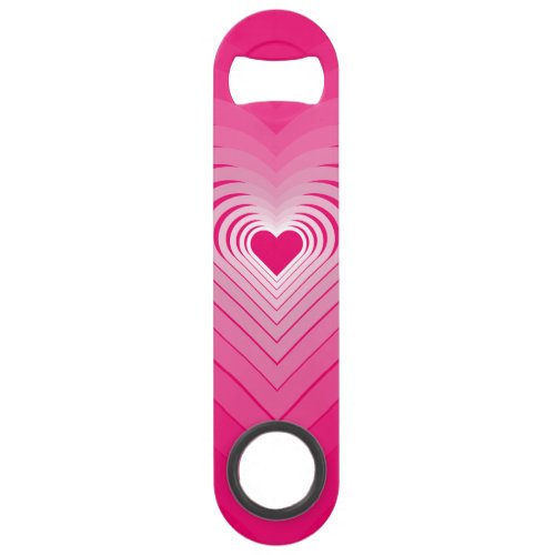 Pink Hearts Bar Key