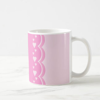 Pink Hearts Coffee Mug