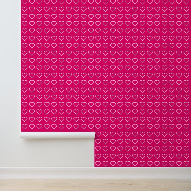Pink Hearts Custom Colors Wallpaper (Application)