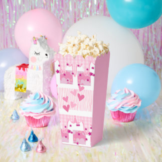 Pink Hearts Favor Boxes