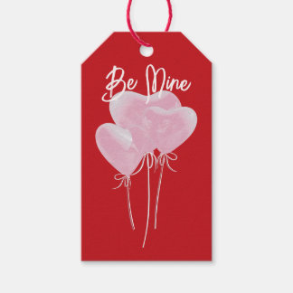Pink Hearts Gift Tags