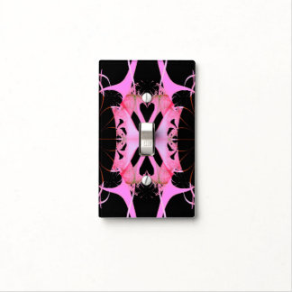 Pink Hearts Light Switch Cover