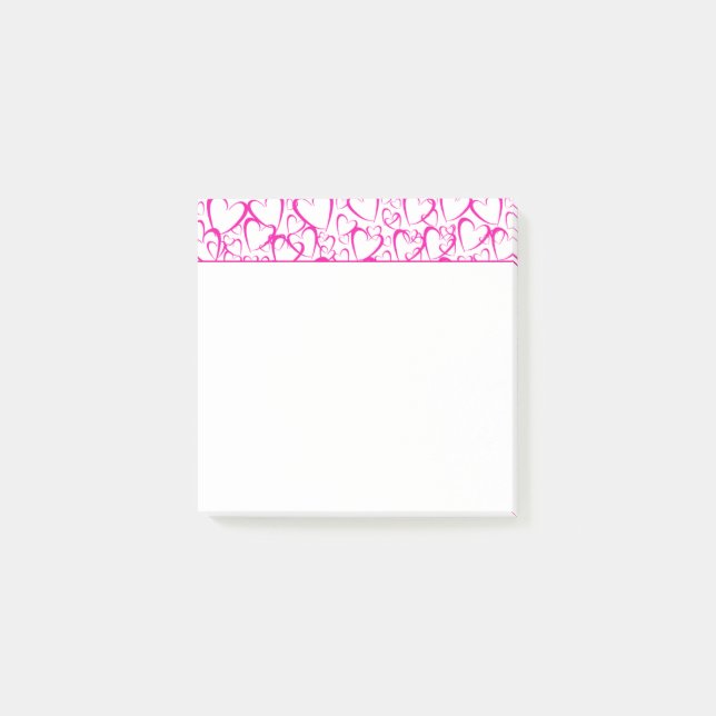 Pink Hearts Notes (Front)
