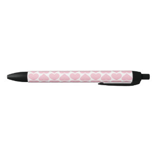 Pink Hearts Pattern, Romantic, Love Pen