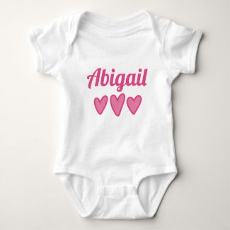 Pink Hearts Personalized