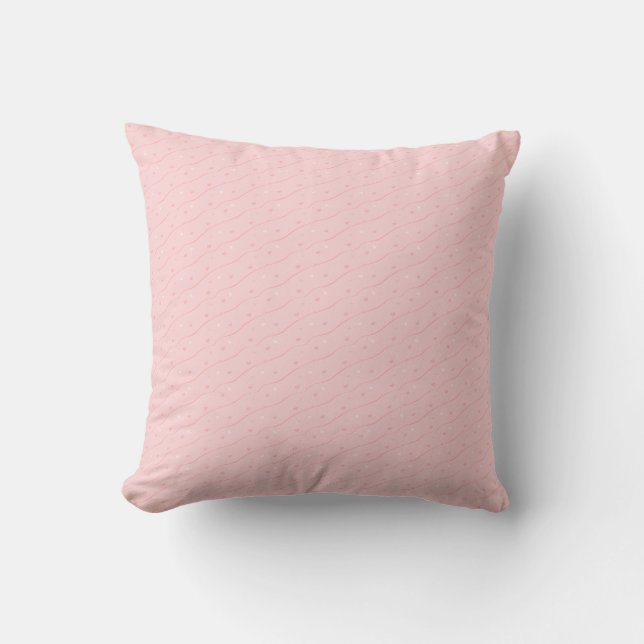 Pink Hearts Pillow (Front)