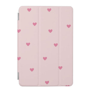 Pink Hearts Seamless Pattern – Cute Valentine iPad Mini Cover