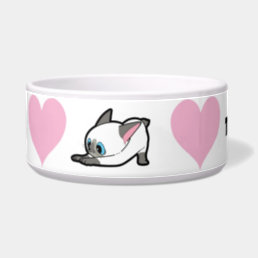 PINK HEARTS TOBY TOYBOB BOWL